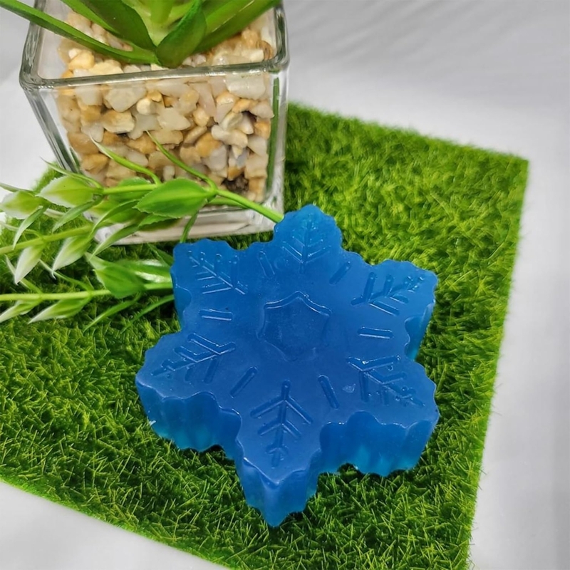 Silicon Mold Candle Christmas Snowflake