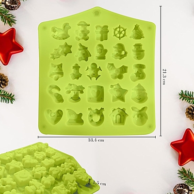 Mix assorted christmas mold-25cavity