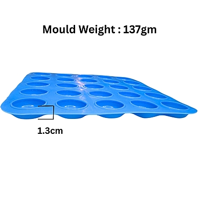 Silicon Mold Round Deluxe 15g - 25 Cavity