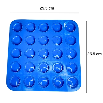 Silicon Mold Round Deluxe 15g - 25 Cavity