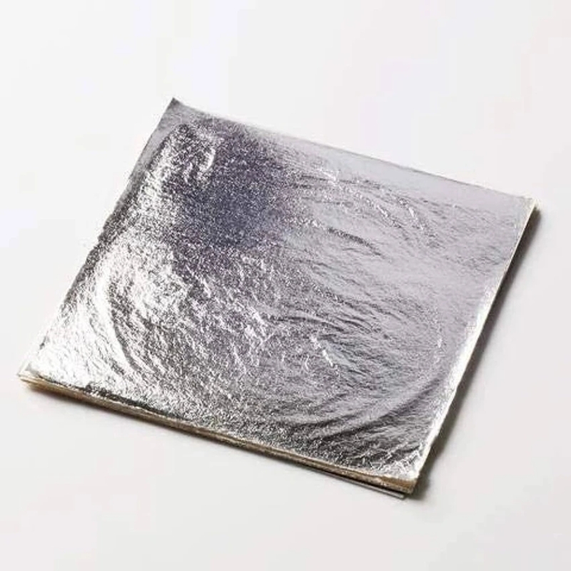 Paper Leaf Foil - Silver (10 Sheets)