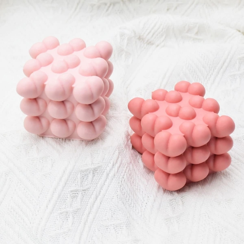 Silicon Mold Candle Cubic Love Heart