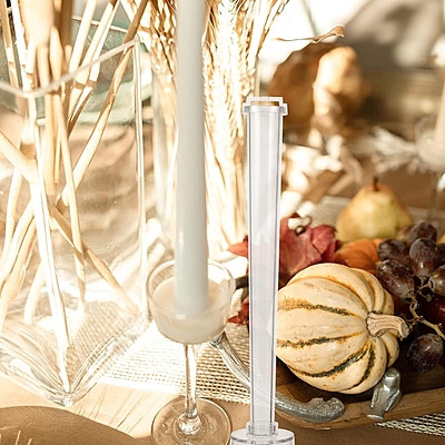 Polycarbonate Candle Mold Classic Dinner Candle