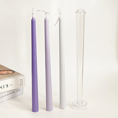 Polycarbonate Candle Mold Classic Dinner Candle