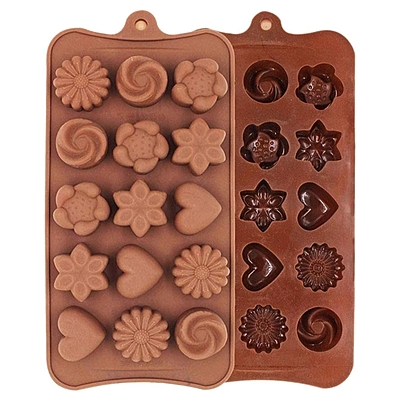 Silicon Mold Chocolate Bon Bon Random Design