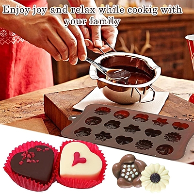 Silicon Mold Chocolate Bon Bon Random Design