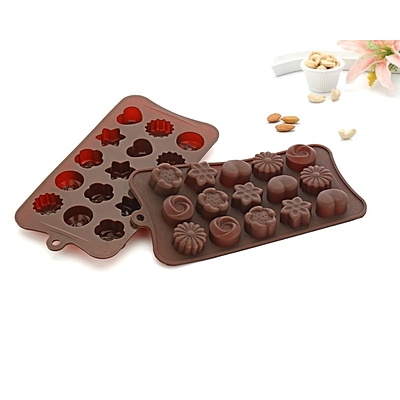 Silicon Mold Chocolate Bon Bon Random Design