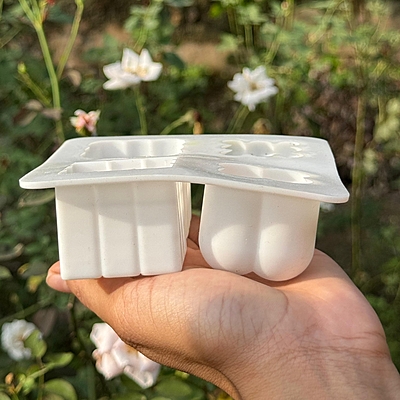 Silicon Mold CANDLE Bubble 4 Cavity