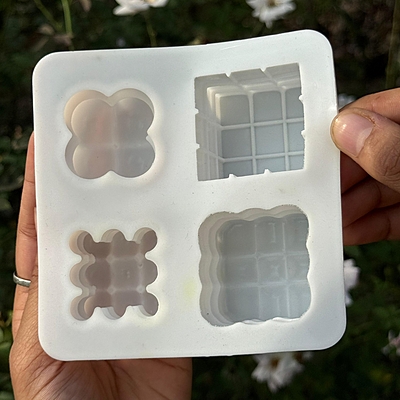 Silicon Mold CANDLE Bubble 4 Cavity