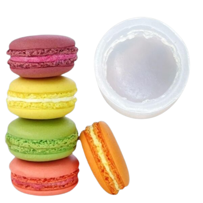 Silicon Mold Candle Macaron Single Cavity
