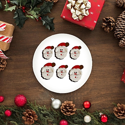 Silicon Mold Santa Claus - 6 Cavity - 15-20g