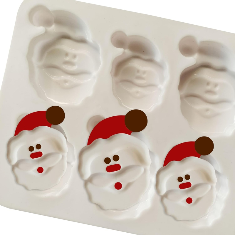 Silicon Mold Santa Claus - 6 Cavity - 15-20g