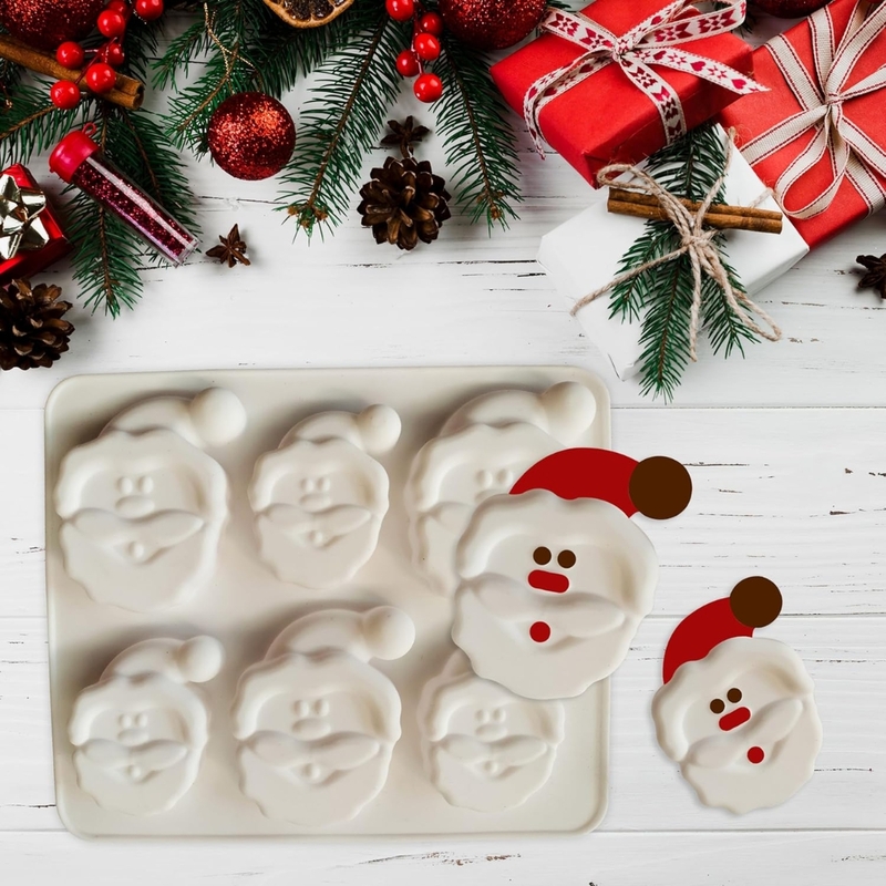 Silicon Mold Santa Claus - 6 Cavity - 15-20g