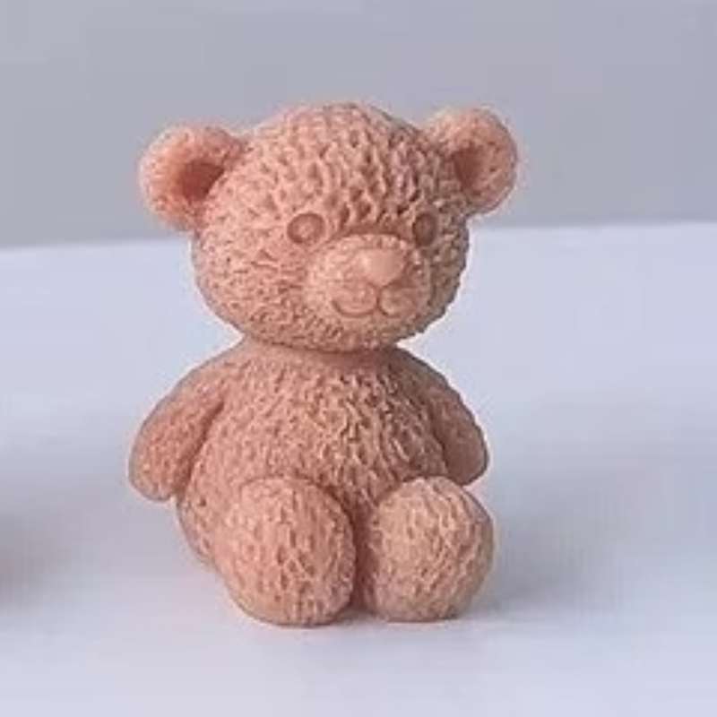 Silicon Mold Candle cartoon Teddy Bear