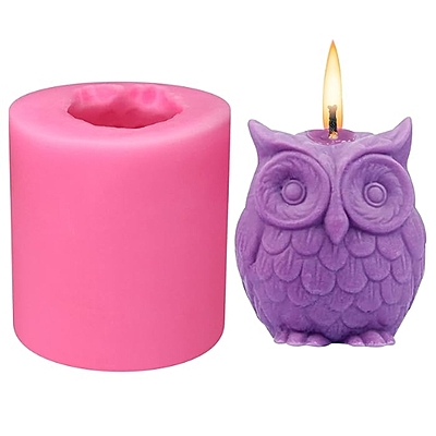 Silicon mold MINI OWL CANDLE Silicon mold MINI OWL CANDLE