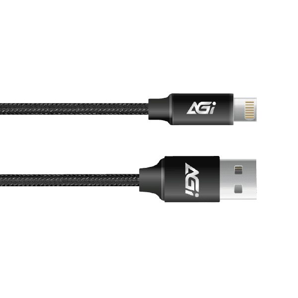 AGI USB-A to Lightning Cable, CA138AL