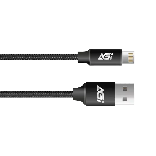 AGI USB-A to Lightning Cable, CA138AL