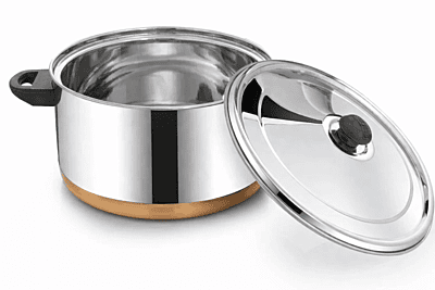 Granny kitchen Express Stainless Steel Milk Boiler with Copper Bottom,