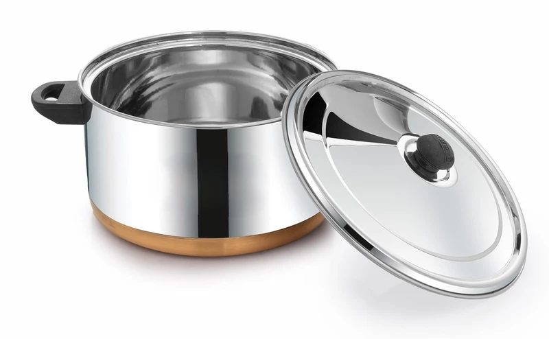 Granny kitchen Express Stainless Steel Milk Boiler with Copper Bottom,