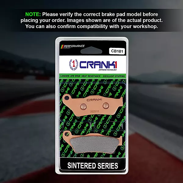 Crank1 CB181 Sintered Brake Pads