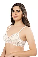 Amante Cotton Casuals Padded Non Wired Printed T Shirt Bra 10202