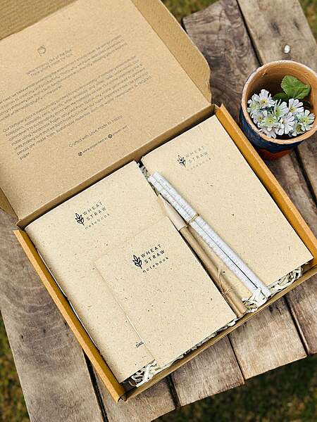 Agro-waste Stationery loaded Corporate Gifts Hamper