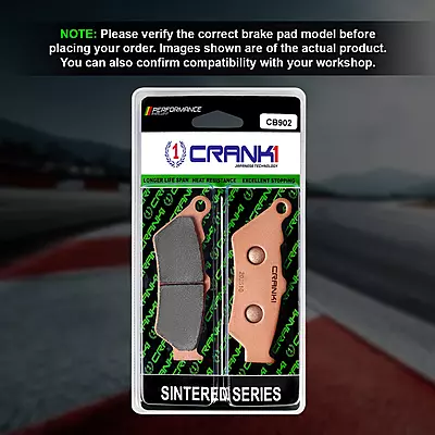 Crank1 CB902 Sintered Brake Pads