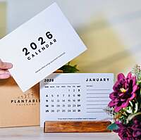 Sustainable Calendar 2026 ( PLANTABLE CALENDARS)