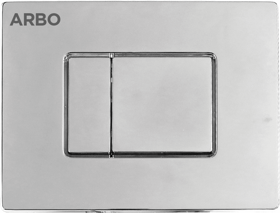 Chrome Control Plates Square