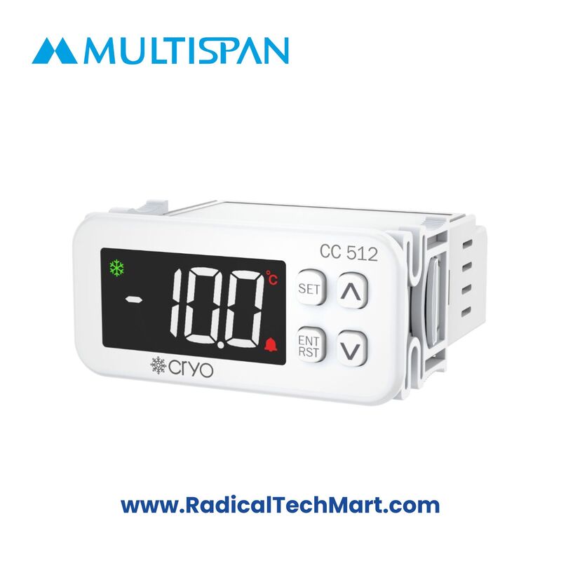 Multispan CC-512 Cryo Temperature Controller with Alarm Function