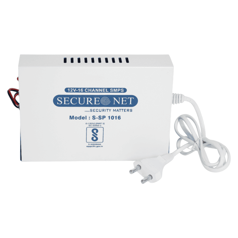 Secure Net 16 CH. POWER SUPPLY SINGLE PORT - S-SP1016