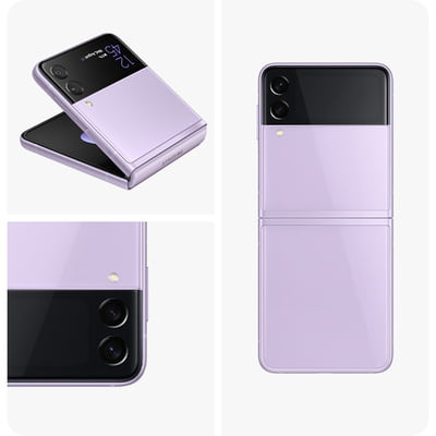 Samsung Galaxy Z Flip3 5G (Lavender, 8GB RAM, 128GB Storage) Samsung Galaxy Z Flip3 5G (Lavender, 8GB RAM, 128GB Storage)