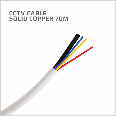 CCTV CABLE ZEBION SOLID COPPER 70 M CCTV CABLE ZEBION SOLID COPPER 70 M