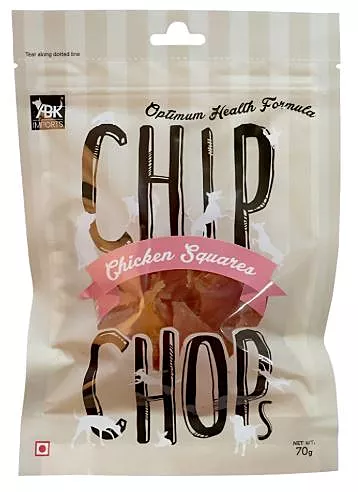 Chip Chop Chicken Squares Dog Treats