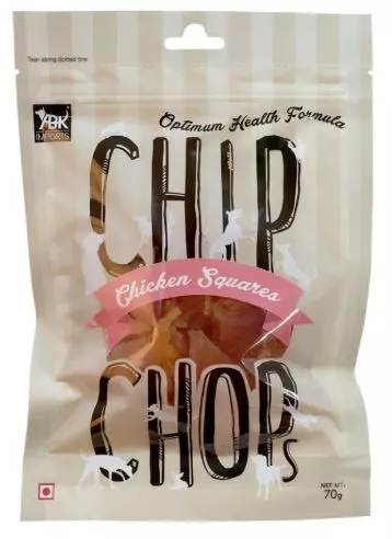 Chip Chop Chicken Squares Dog Treats
