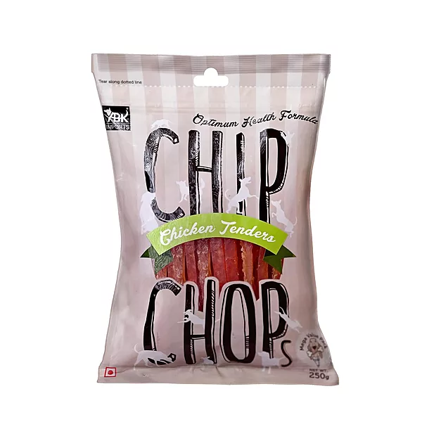Chip Chop Chicken Tenders Dog Treats