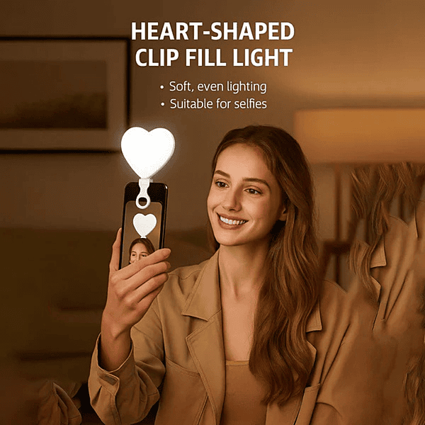 ZigDeal CCT K02 Clip Fill Light – Adjustable Brightness | Portable & Compact LED Lighting