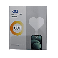 ZigDeal CCT K02 Clip Fill Light – Adjustable Brightness | Portable & Compact LED Lighting