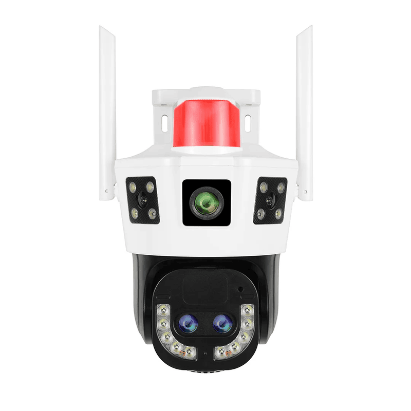 CCTV Camera 4G Solar-Powered 3MP Triple Lens Security Camera with 10X Zoom ,Wireless Outdoor Surveillance, Dual View, Motion Detection, Two-Way Audio, Built-in Alarm & Siren CCTV Camera 4G Solar-Powered 3MP Triple Lens Security Camera with 10X Zoom ,Wireless Outdoor Surveillance, Dual View, Motion Detection, Two-Way Audio, Built-in Alarm & Siren