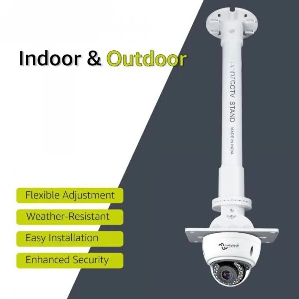 CCTV Camera Stand | Indoor & Outdoor Wall & Ceiling Mount | Heavy Duty CCTV Housing