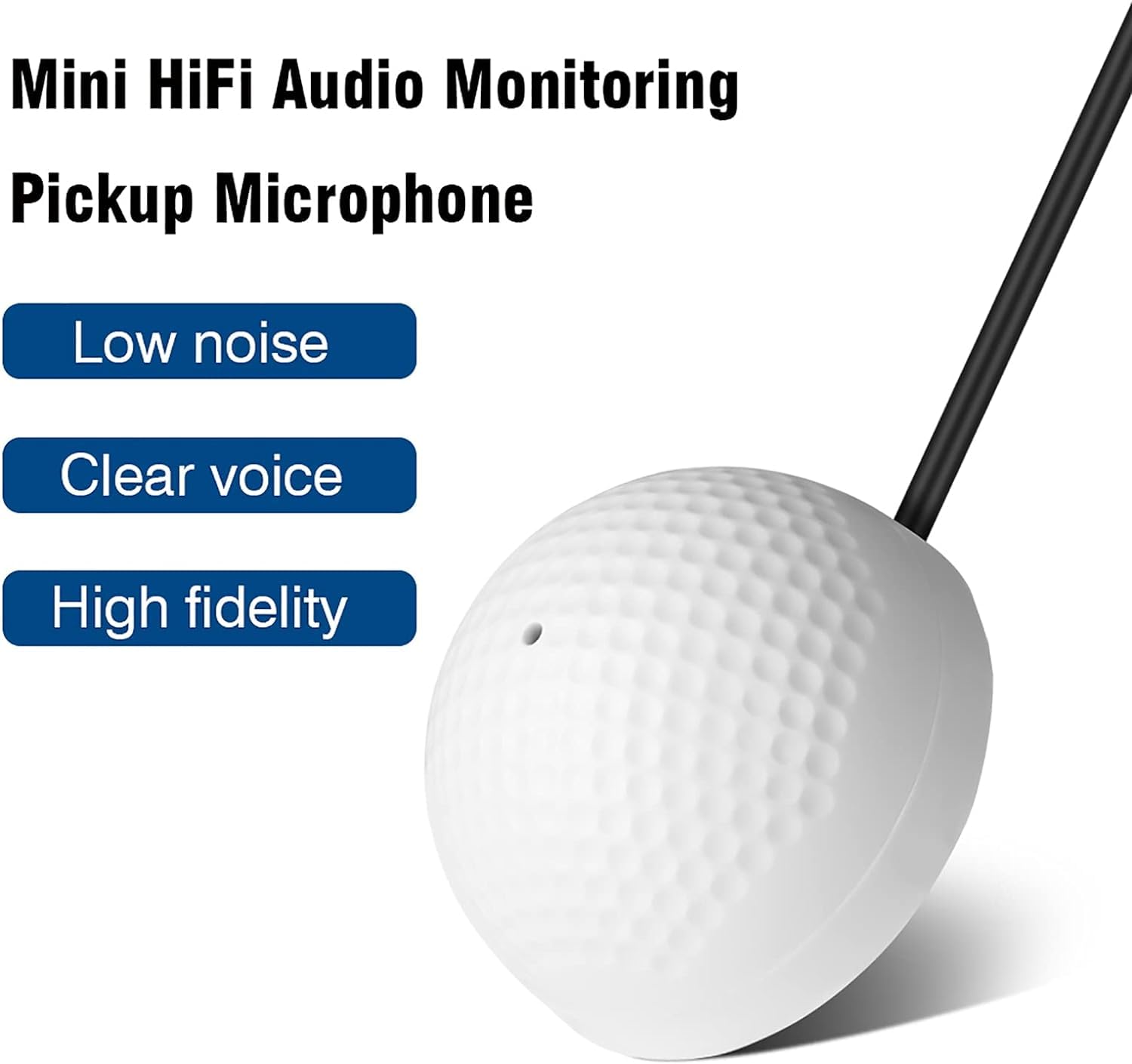 CCTV Microphone ,Mic audio Pickup Device High Sensitivity Mini Monitoring Head Security Camera High Sensitive External Outdoor Recorder DVR Surveillance CCTV Microphone ,Mic audio Pickup Device High Sensitivity Mini Monitoring Head Security Camera High Sensitive External Outdoor Recorder DVR Surveillance