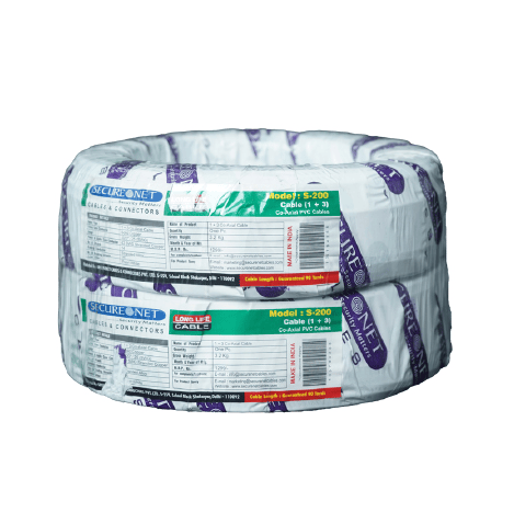 Secure Net 3+1 CCTV CABLES FOR HD CAMERA-S-200 ECO