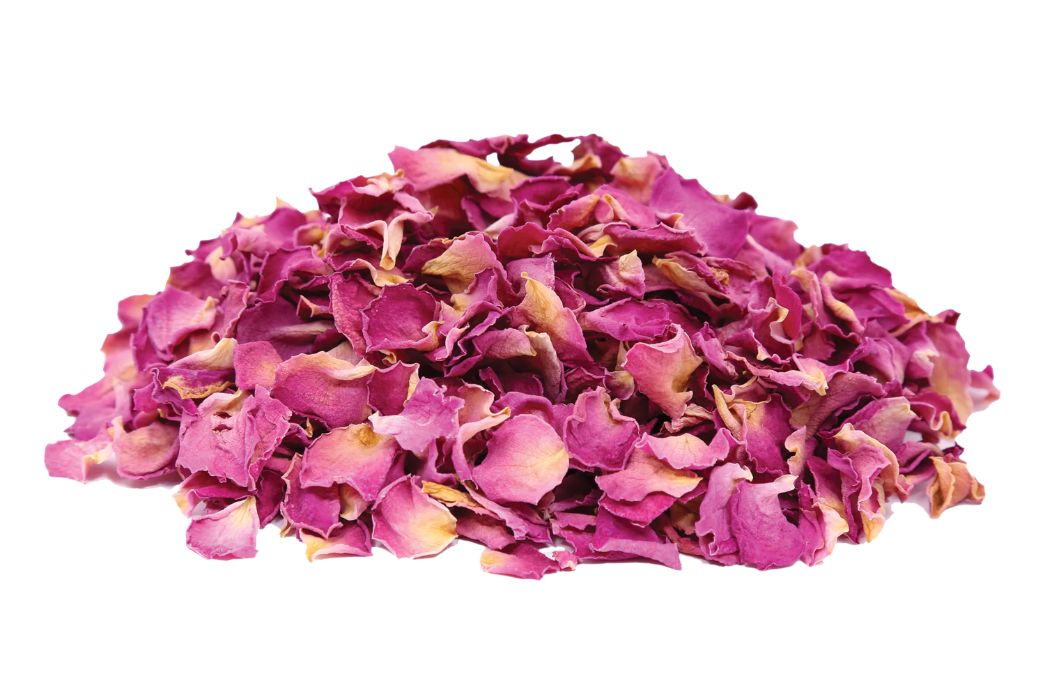 Dry rose petals