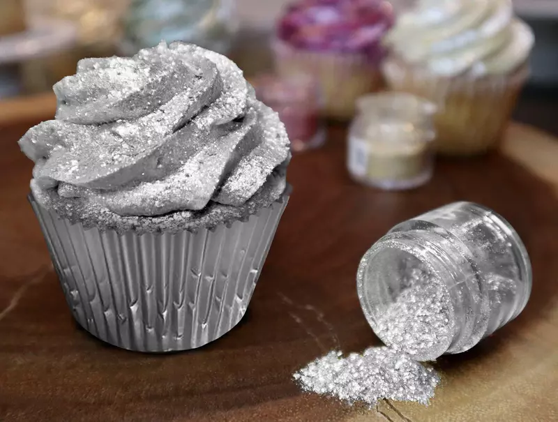 Glitter Dust Silver