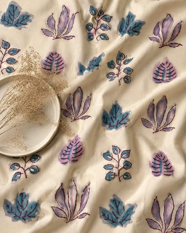 Sanganeri Handblock Cotton Fabric #71