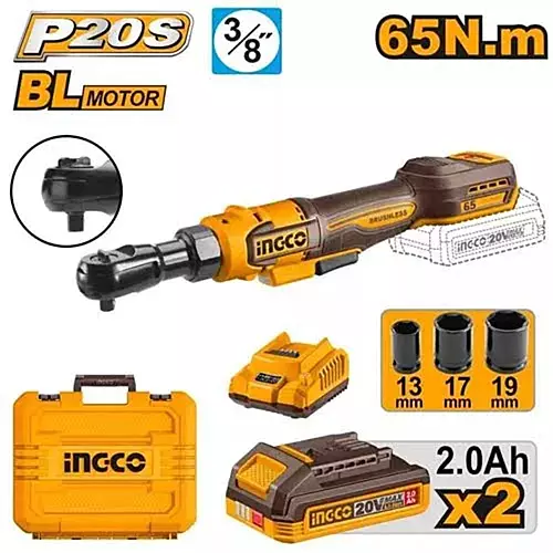 INGCO Lithium Ion Cordless Drive Ratchet CDRLI2065292 INGCO Lithium Ion Cordless Drive Ratchet CDRLI2065292