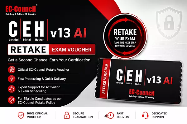 Certified Ethical Hacker (CEHv13 AI) Retake Exam Voucher