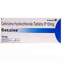 Cetzine Tablet | Cetirizine 10mg Anti-Allergy Tablets | Dr. Reddy's