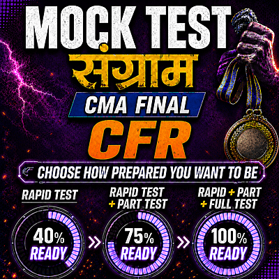 CMA Final CFR (Paper 18) - Mock Test