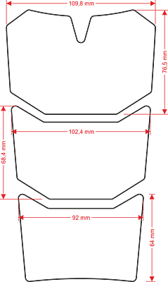 ONEDESIGN Tank Pad (CGGS1P) ONEDESIGN Tank Pad (CGGS1P)